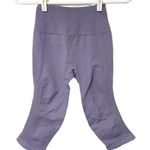 Lululemon Light Purple In The Flow Crop Legging Seamless Athletic Photo 0