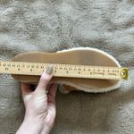 Chloé Joy Suede Shearling Clog Slippers 37 6.5 Tan Fuzzy Slip On Designer Photo 6