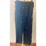 Hyde Eek Sleep Pants Women's Size Medium Black Celestial Moon Stars Pajamas Photo 2