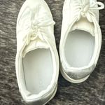 J.Crew Womens City Tour Sneakers Trainers Shoes in White Silver Size 8 Photo 4