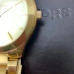 Michael Kors  WOMENS STAINLESS STEEL GOLD TONE WATCH EXTRA LINKS SNAP CLOSURE Photo 10