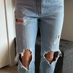 Levi's Wedgie Levi’s Straight Women’s High-Rise distressed Jeans Photo 0