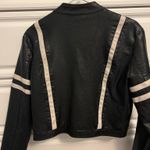 Edikted  Black Leather Jacket Photo 1