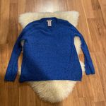 Philosophy  Washed Denim Heather Black Pullover Sweater Relaxed Sz L Women’s Photo 51