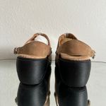 Rocky 4EurSole Tan Nubuck Leather Cottagecore Boho Flower Slip On Comfort Clogs Photo 7