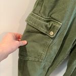 J.Crew Relaxed Cargo Pant in Heavyweight Twill Green Size 30 Photo 2