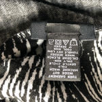 Nina Leonard  Lemmie Sleeveless Snakeskin Midi Dress Black & White Medium Photo 9