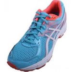 ASICS  gel contend 2 aqua & coral sneakers size 7.5 Photo 0
