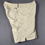 The North Face  Womens 4 Khaki Lightweight Outdoor Hiking Roll Up Shorts Pockets‎ Photo 13