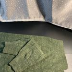 Gap  Marled Crew Sweater Unisex Size Medium Green Heather Photo 6