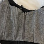 Windsor Silver Glitter Corset Top  Photo 2
