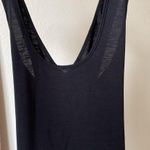 NWT Lanston super soft crisscross maxi side slit dress Black Size XS Photo 5