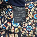 Maeve  Anthropologie Brindille Sheath Blue Floral Dress Size 8 Petite Photo 5