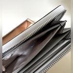 Kate Spade Silver Shimmy Glitter Gift Boxed Lunar Light Continental Zip Wallet Photo 5