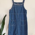 90’s Denim Jumper Dress size Large Blue Photo 0