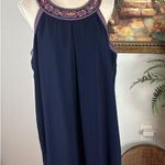 By By Women’s Dress Size 1X Sleeveless Open Back Keyhole With Button Embellish Photo 2