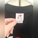 I Love NY New York Black Heart Short Sleeve Tee T Photo 3