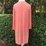 Dantelle  peach side slits 3/4 sleeve tunic Photo 2