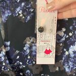 Parker New York Asymmetrical Dress Blue Bonnet Size Small Faux Wrap Ruffle NWT Photo 9