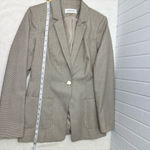 Calvin Klein Notch collar Women's Light Tan Blazer Size 10PL Photo 7