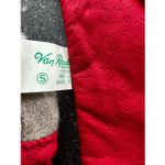 Van Real red leather gloves size S Photo 4