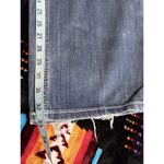 Ariat Medium Wash Embroidery Denim Jeans Mid Rise Straight Size 32R Zip Logo Photo 8