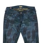 True Religion  Casey Camo Print‎ Low Rise Super Skinny Jeans 27 Photo 1
