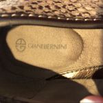 Giani Bernini  Tan & Grey Snake Print Leather Flats Photo 6