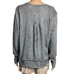 Lululemon Rush Hour Long Sleeve shirt 12 Running Luon Spray Jacquard White Black Photo 3