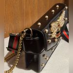 Elegant Black Bee Designer Bag with Gold Accents Photo 3