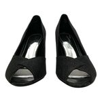 Easy Street Ravish Peep Toe Pump Black Glitter US Women's 10M Photo 3