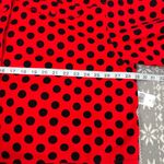 Disney NWT  Red & Black Polka Dot Minnie Mouse Denim Jacket‎ Size 2X Photo 6
