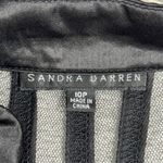 Sandra Darren  Jacket Black Sheer Bell Sleeve Whimsygoth Y2K Black‎ 10 Petite Photo 6