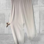 R&M Richard Nude/Blush Wide Leg Flowy Side Slit Dress Pant 12 Petite Size 12P Photo 8