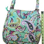 Vera Bradley  Mailbag Tutti-Frutti Paisley Print Bag Crossbody Green Multicolored Photo 4