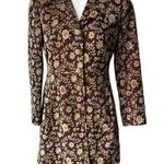 Nanette Lepore  Floral Lightweight Topper Coat, Sz 6P Photo 4