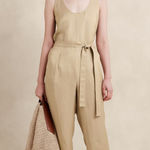 Banana Republic NWT  VISCOSE-LINEN JUMPSUIT Photo 0