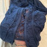 Becca crochet navy 0x 14-16 lots of boob support flattering extraordinary detail Photo 9