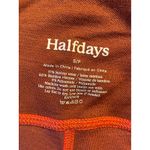 Halfdays Hallie Merino Wool Blend Leggings Size Small Orange Photo 3