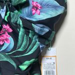 Kona Sol Tropical Leaf Print Swimsuit Size Small New With Tags Photo 2