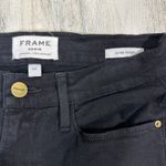 Frame Le High Straight Jeans – Film Noir Black – Size 28 – High Rise – MSRP $238 Photo 2
