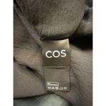 COS  Paisley Print V Neck Midi Olive Green Sleeveless A Line Size 38 size S Photo 6