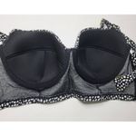 Smart & Sexy Women's  Longline Underwire Bikini Swim Top 36D (Pearl Dot) Photo 5