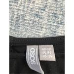 ASOS  Black Long Sleeve Front Twist Keyhole Opening Dress US Size 14 Photo 4