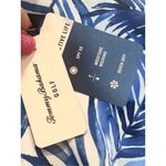 Tommy Bahama  Golf Tennis Full Zip Jacket Pullover Small‎  Pockets Blue Sea Palms Photo 7