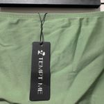 Tempt Me NWT Medium High Waisted Green Swim Bottom Photo 1