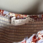 ASTR  Floral Smocked Tiered Midi dress Photo 5