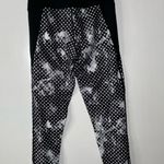 Betsey Johnson Performance 7/8 Leggings Floral Polkadot Print Size Medium Photo 1