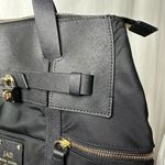 Henri Bendel  Black Jetsetter Backpack Tote Travel Bag Photo 15