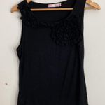 Pura Vida | Black Ruffle Tank sz Med Photo 2